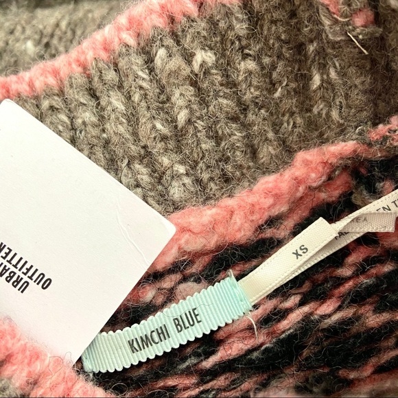 UO KIMCHI BLUE Up North Fair Isle Knit Sweater - Picture 5 of 7